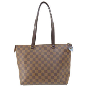 Louis Vuitton Brown Canvas Ebene Iena Damier Bag Tote